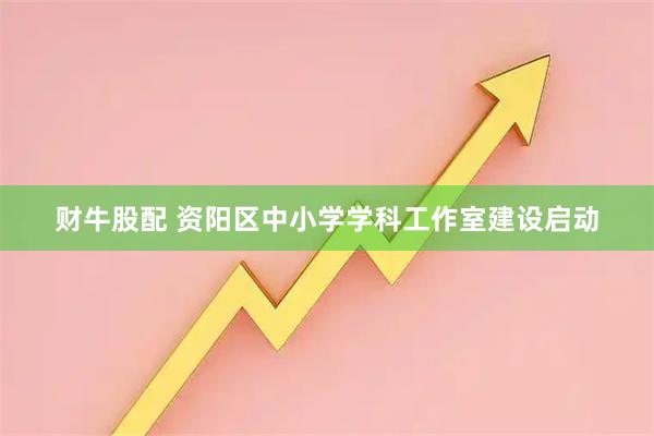 财牛股配 资阳区中小学学科工作室建设启动